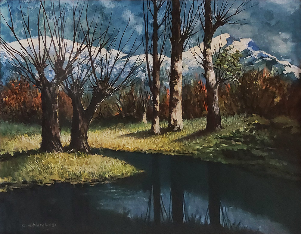Carlo Chiaralunzi (1912-1989) — Raggio di sole invernale | Aste Dolomia