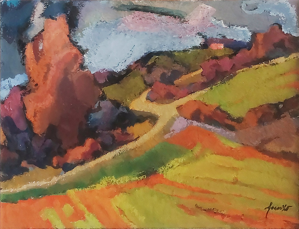 Mario Valentino Venzo (1900-1989) Fratelvenzo — Paesaggio | Aste Dolomia