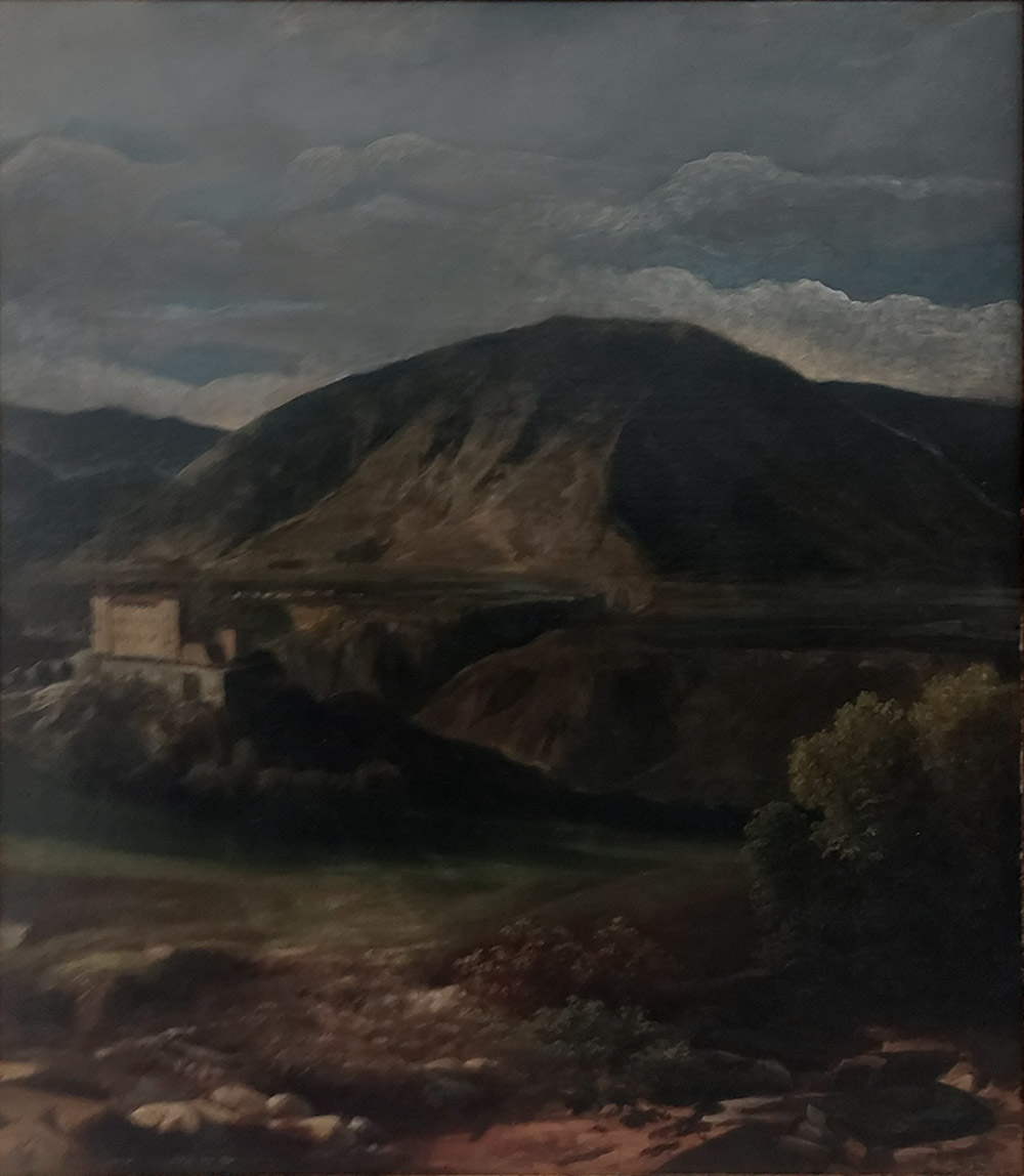Ludwig Beyfuss (1810-1883) — L'Alta Valsugana e il Castello di Pergine | Aste Dolomia