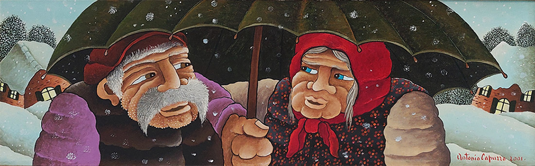 Antonio Capuzzo (1956) — Vecchiaia felice | Aste Dolomia